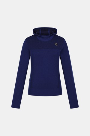 [테일러메이드] 26FW 여성 울 미니후드 레이어드 니트 TS6-72HG22-907