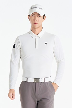 [테일러메이드] 26FW 남성 피케 카라 티셔츠 TT6-31HG41-101_WHITE-a