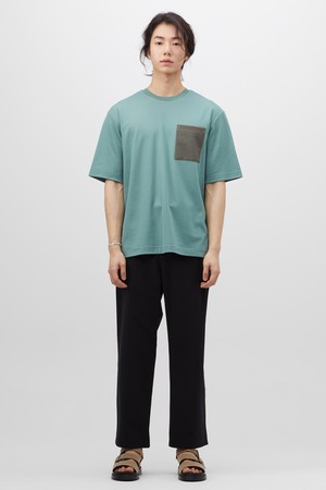 [PLADS]기능성 저지 포켓 배색 티셔츠_M234CTS203M