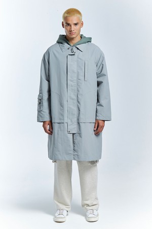 Traveller`s Car Coat (Light Grey)