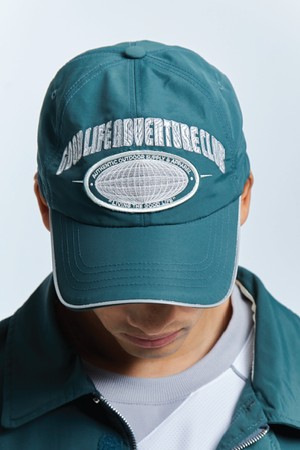 Reflective Piping Ball Cap (Dark Teal)