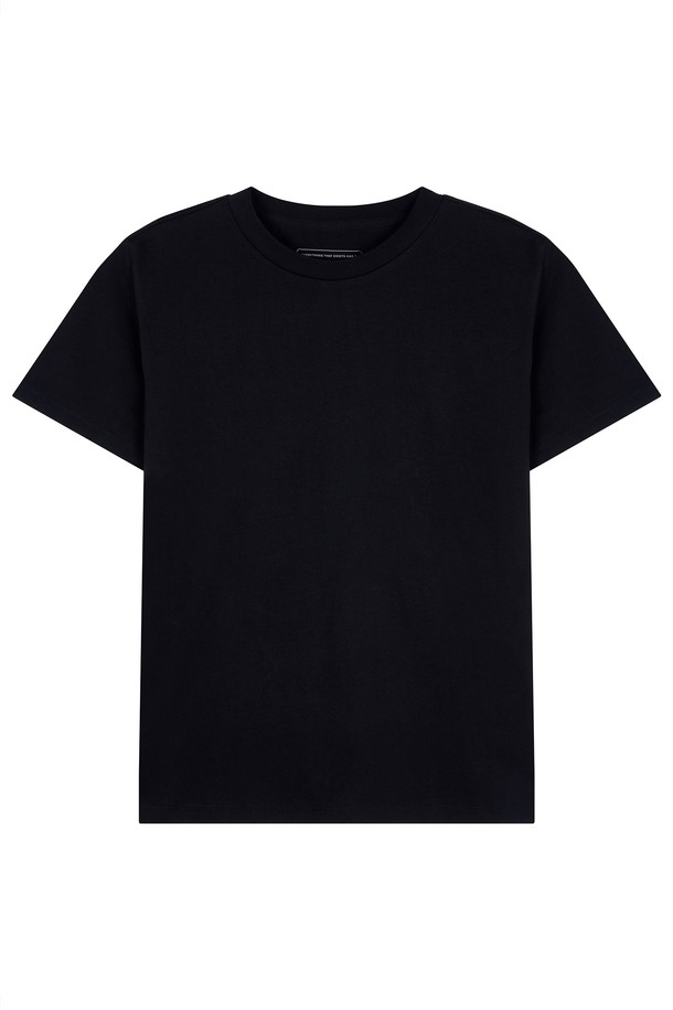 CLRIDE.n - 반팔티셔츠 - 클라이드앤 유니 스탠다드 라운드 반팔 티셔츠 FPBTS201U