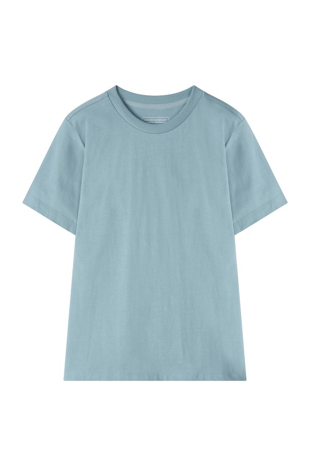 CLRIDE.n - 반팔티셔츠 - 클라이드앤 유니 스탠다드 라운드 반팔 티셔츠 FPBTS201U