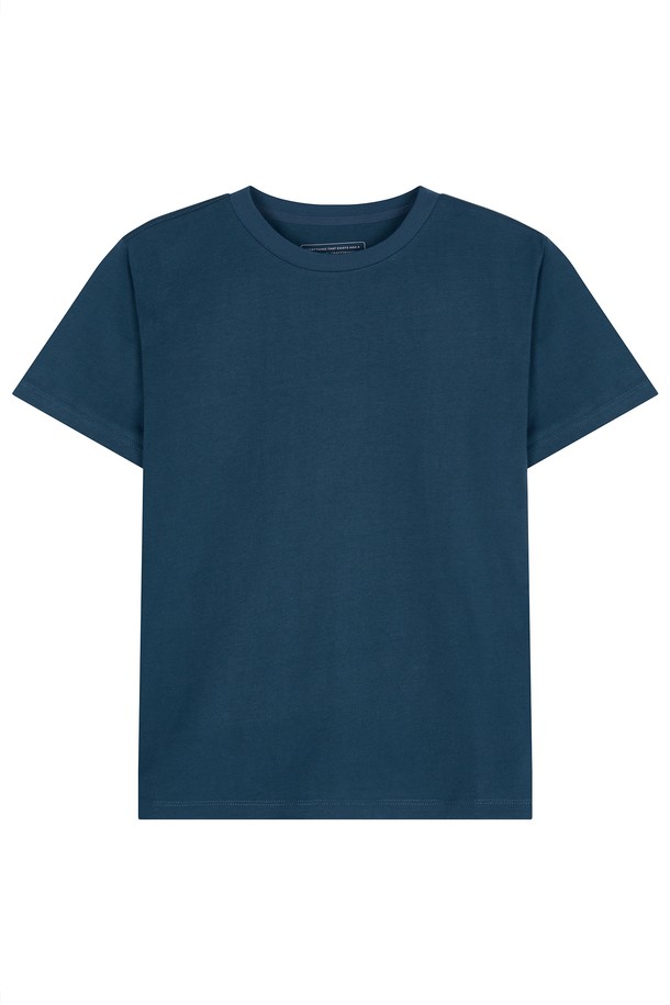 CLRIDE.n - 반팔티셔츠 - 클라이드앤 유니 스탠다드 라운드 반팔 티셔츠 FPBTS201U