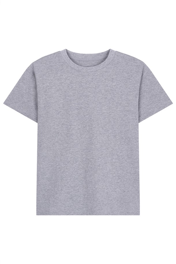 CLRIDE.n - 반팔티셔츠 - 클라이드앤 유니 스탠다드 라운드 반팔 티셔츠 FPBTS201U