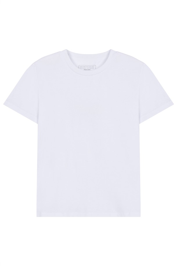 CLRIDE.n - 반팔티셔츠 - 클라이드앤 유니 스탠다드 라운드 반팔 티셔츠 FPBTS201U