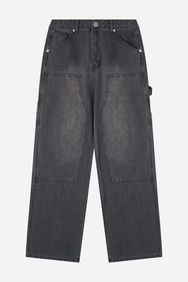 Ben Sherman - 데님 - 맨 더블니 카펜더 와이드 데님 팬츠 BPBDP241M
