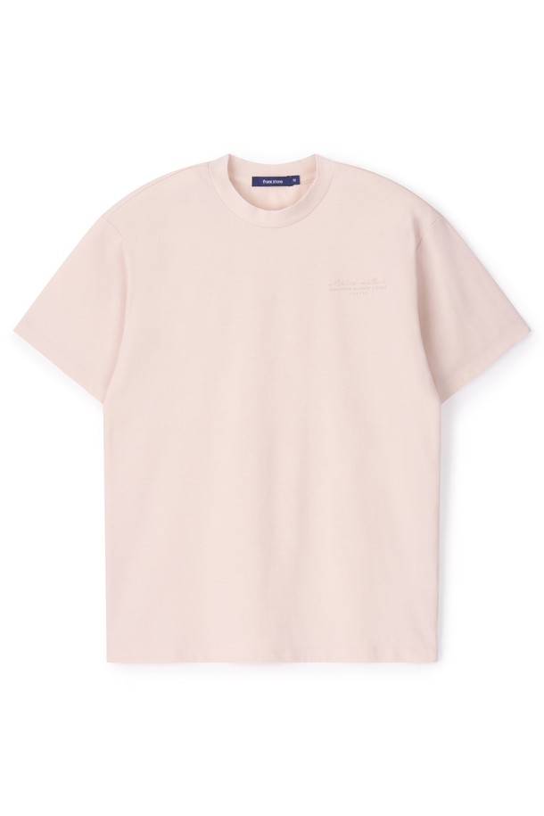 CLRIDE.n - 반팔티셔츠 - 유니 스탠다드핏 반팔티셔츠 FPBTS203U