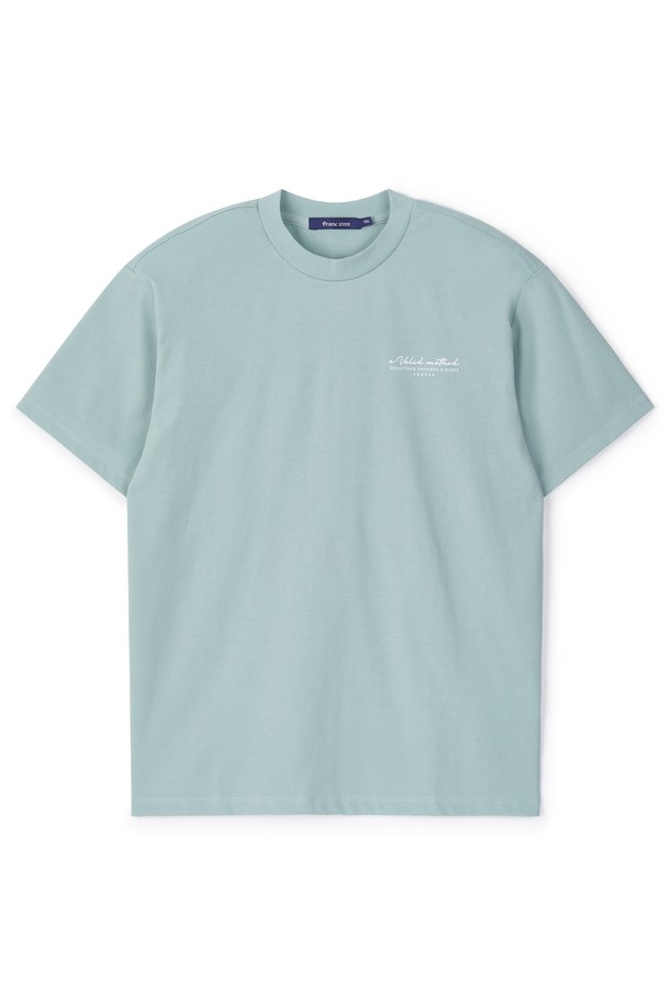 CLRIDE.n - 반팔티셔츠 - 유니 스탠다드핏 반팔티셔츠 FPBTS203U