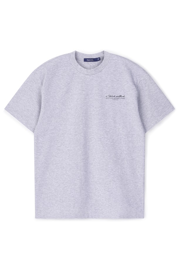 CLRIDE.n - 반팔티셔츠 - 유니 스탠다드핏 반팔티셔츠 FPBTS203U