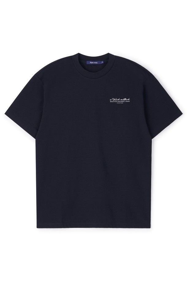 CLRIDE.n - 반팔티셔츠 - 유니 스탠다드핏 반팔티셔츠 FPBTS203U