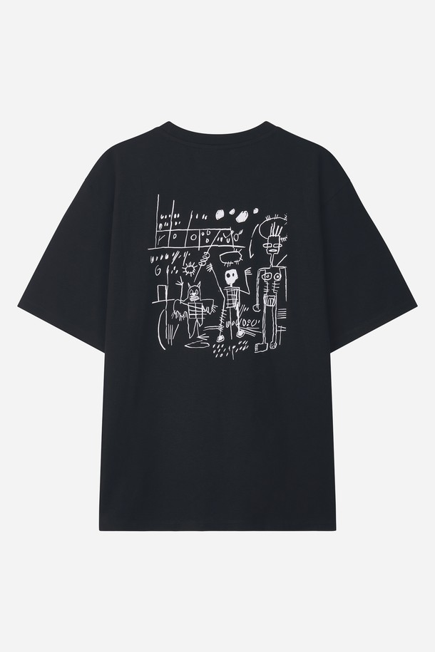 Ben Sherman - 반팔티셔츠 - SKELETON 백 프린팅 아트워크 반팔티셔츠 BPBTS282M