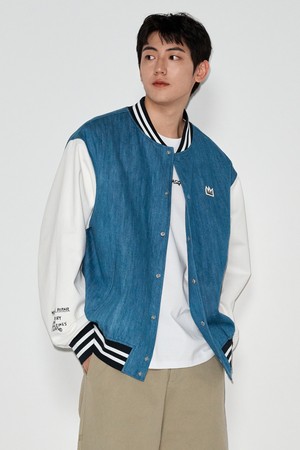 클라이드앤 남성 바스키아 소매배색 점퍼 FPBJP280M