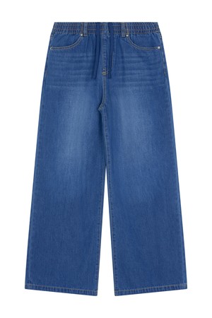 클라이드앤 여성 밴딩 와이드 데님 FPBDP795F