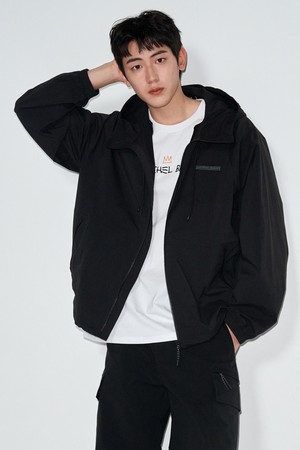 클라이드앤 유니 바스키아 바람막이 후드 점퍼 FPBJP282U