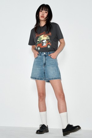 여성 숏 데님 FPBDP783F