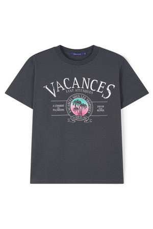 여성 VACANCES 그래픽 반팔티셔츠 FPBTS711F