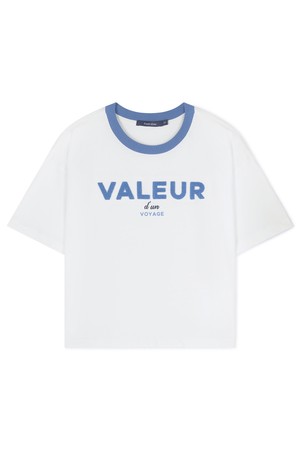 여성 레터링 반팔티셔츠 FPBTS714F