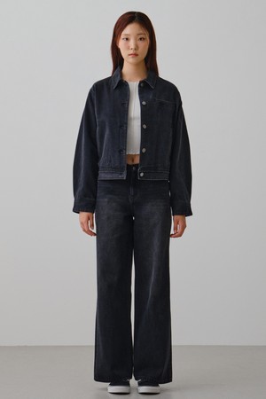 여성 와이드 데님 FPCDP895F