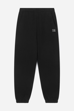 [벤셔먼X바스키아] 우먼 CROWN 자수 조거 기모 스웨트 팬츠 BPDPT982F