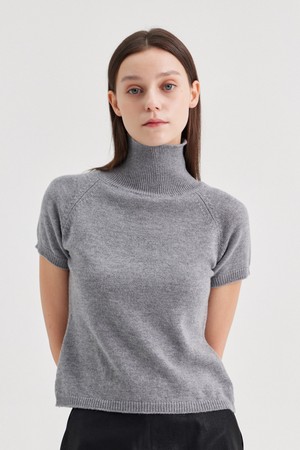 MATTEU TURTLENECK UNDERJACKET_GRIGIO CHIARO MELANGE