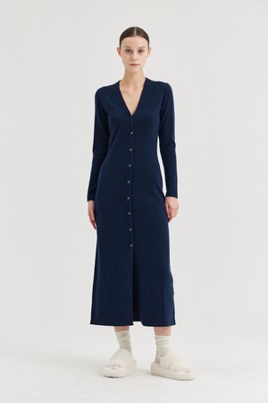 NICOLLIA DRESSING COAT WITHOUT REVERSE_BLU