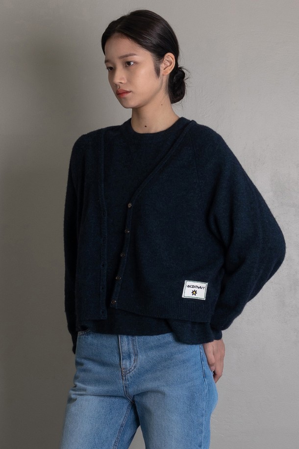 VINCENTNAVY - 니트 / 가디건 - [23FW] YAK WOOL CARDIGAN