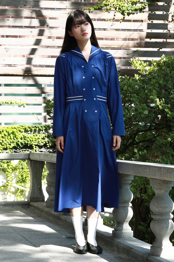 VINCENTNAVY - 긴소매 원피스 - [23FW] AMALFI SAILOR DRESS