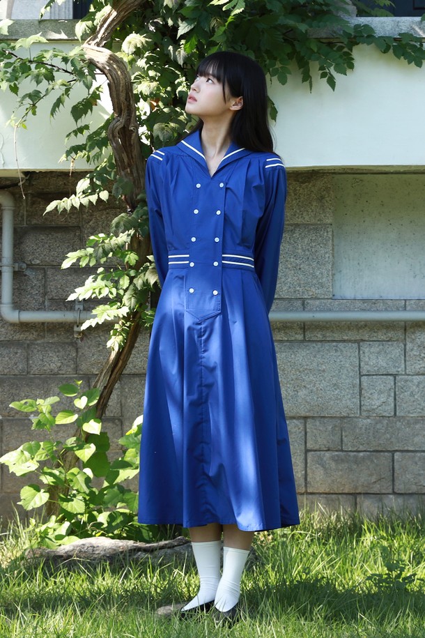 VINCENTNAVY - 긴소매 원피스 - [23FW] AMALFI SAILOR DRESS