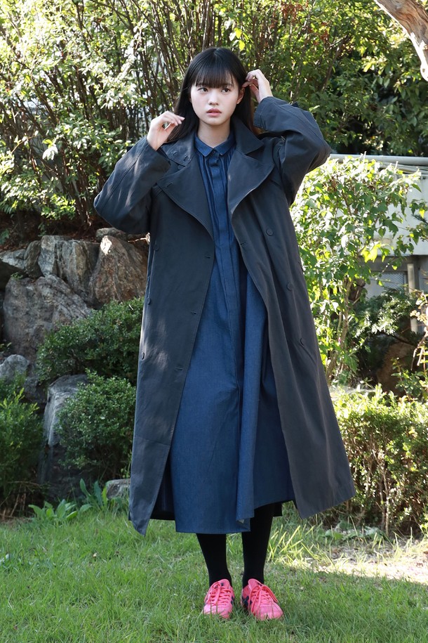 VINCENTNAVY - 트렌치코트 - [23FW] COTTON DOUBLE TERNCH COAT