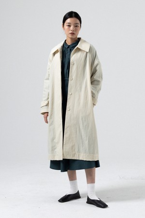 [23SS]RECYCLE NYLON SINGLE COAT