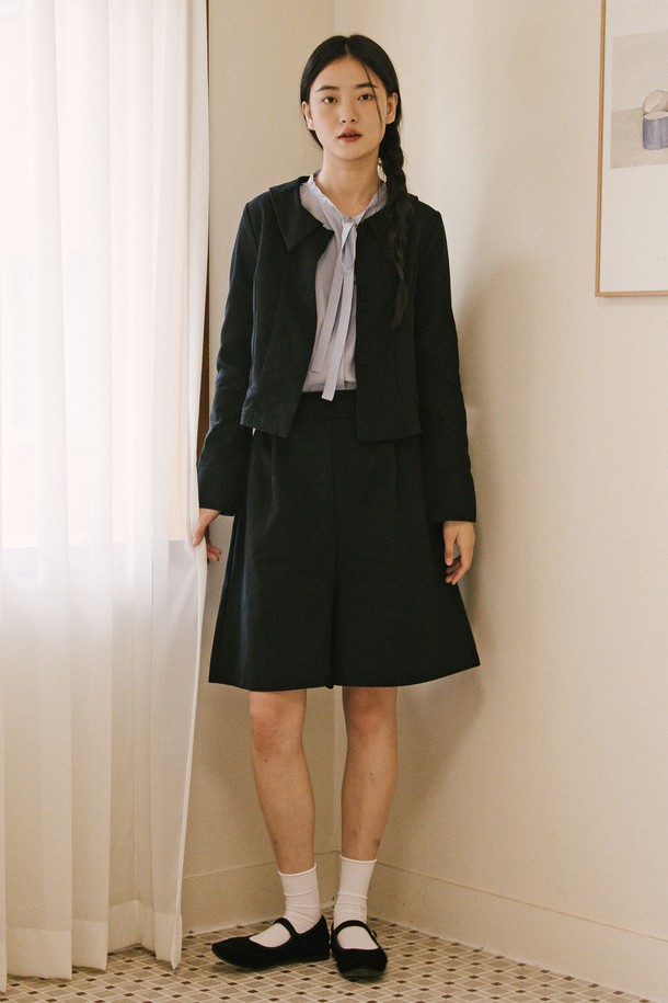 VINCENTNAVY - 자켓 - [24FW]RIBBON COLLAR JACKET