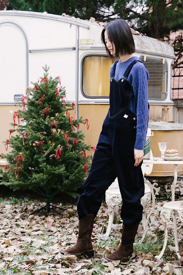 VINCENTNAVY - 점프수트 - [24FW]MANCHESTER HEART OVERALL