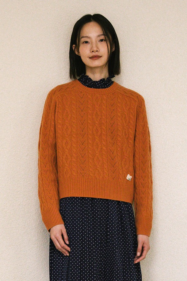 VINCENTNAVY - 스웨터 - [24FW]GRANDMA WOOL SWEATER