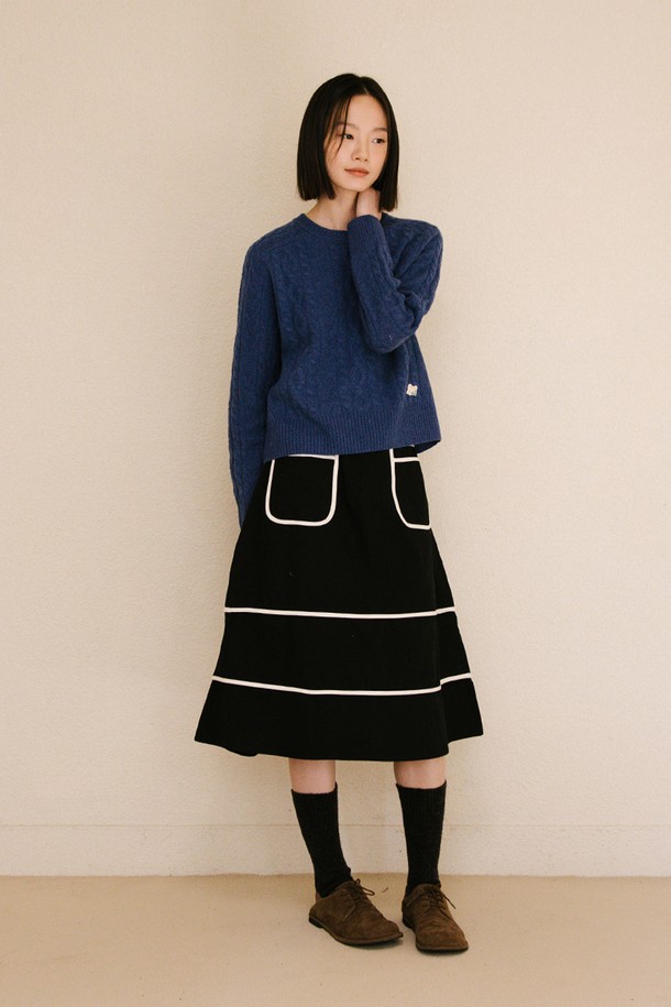 VINCENTNAVY - 스웨터 - [24FW]GRANDMA WOOL SWEATER