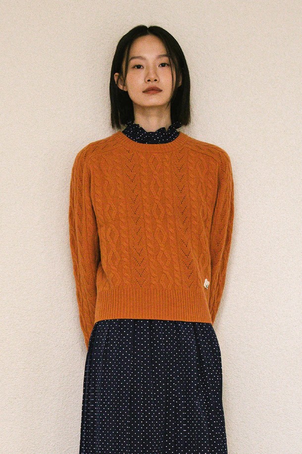 VINCENTNAVY - 스웨터 - [24FW]GRANDMA WOOL SWEATER