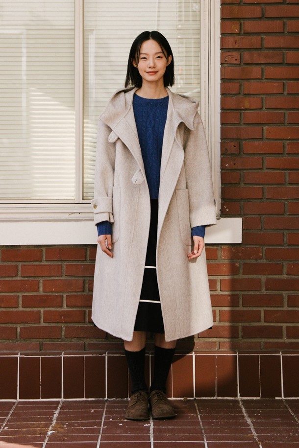 VINCENTNAVY -  - [24FW]DOUBLE FACE DUFFLE COAT