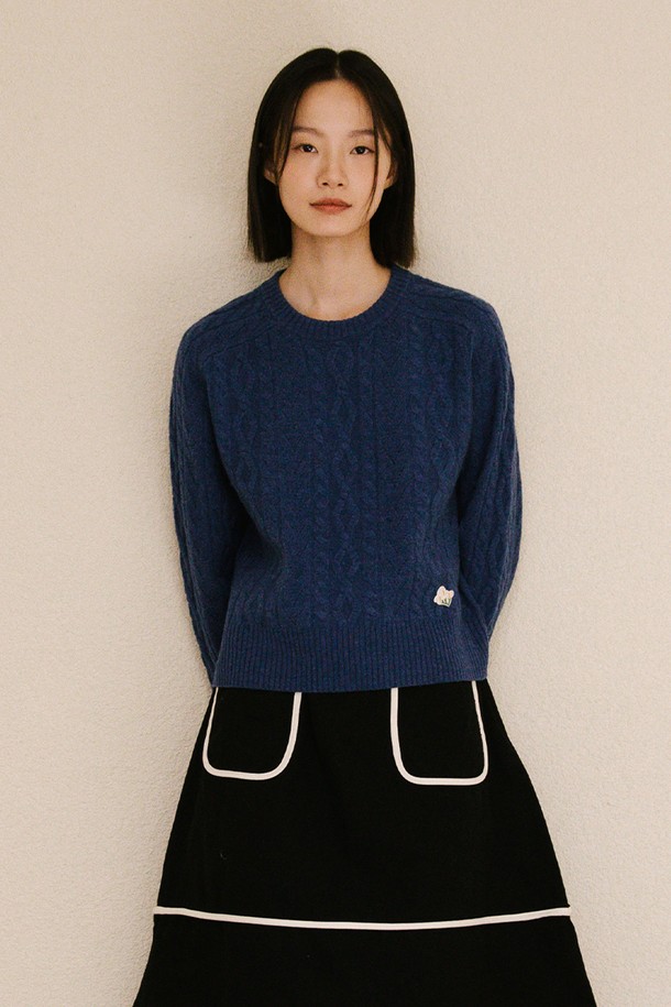 VINCENTNAVY - 스웨터 - [24FW]GRANDMA WOOL SWEATER