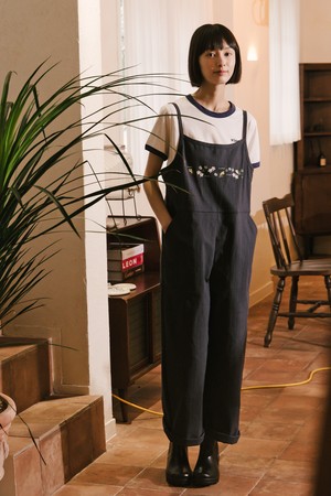 [24SS]TOSCANA FLOWER OVERALL