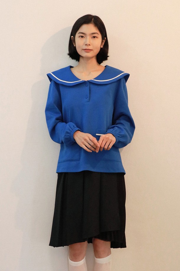 VINCENTNAVY - 스웻셔츠 - [25SS]SICILY SAILOR PULLOVER