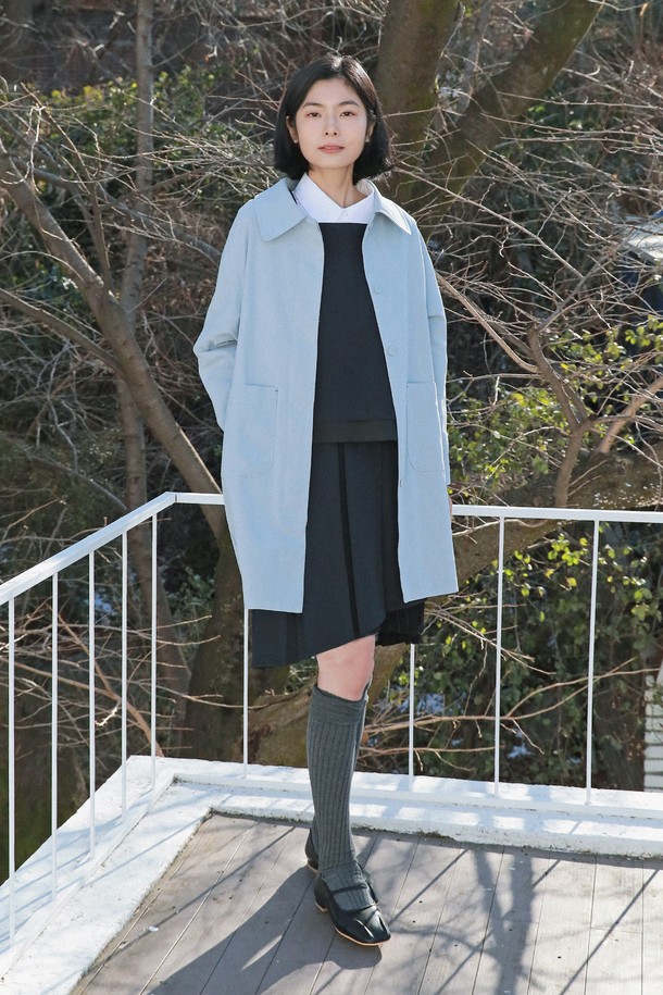 VINCENTNAVY - 트렌치코트 - [25SS]ROUND COLLAR SPRING COAT