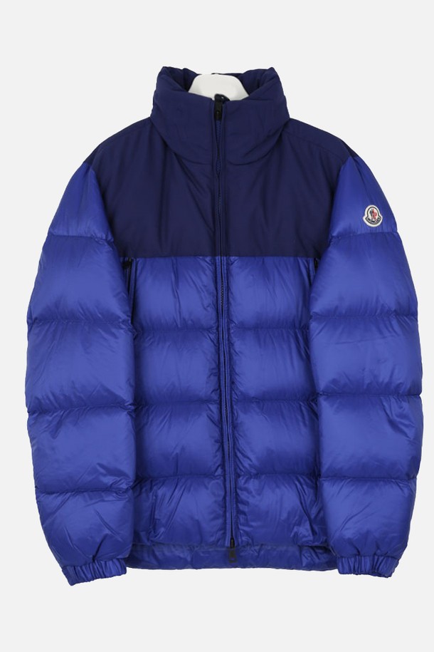 MONCLER - 다운/패딩 - 몽클레어 패치 파블레 하이넥 백로고 남성 패딩 자켓 4132685 53334 758 FAIVELEY