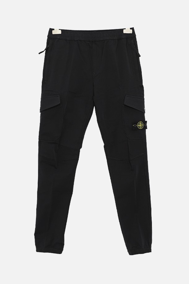 STONE ISLAND - 키즈하의 - 스톤아일랜드키즈 와펜 밴팅 조거 남아 카고 팬츠 751630612 V0029/8A