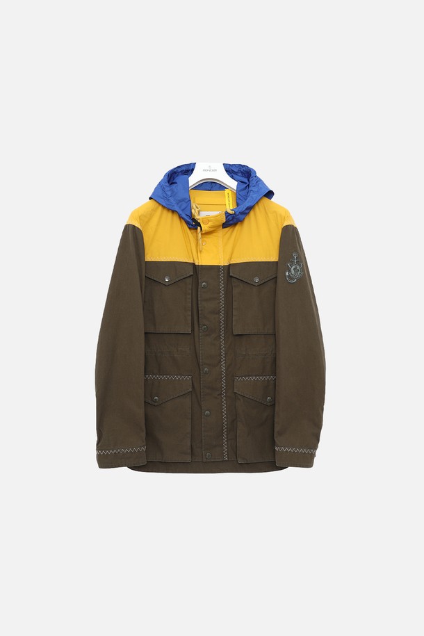 MONCLER - 사파리/필드자켓 - 몽클레어 레이튼 JW앤더슨 콜라보 후드 남성 자켓 1B51200 M1150 833 LEYTON