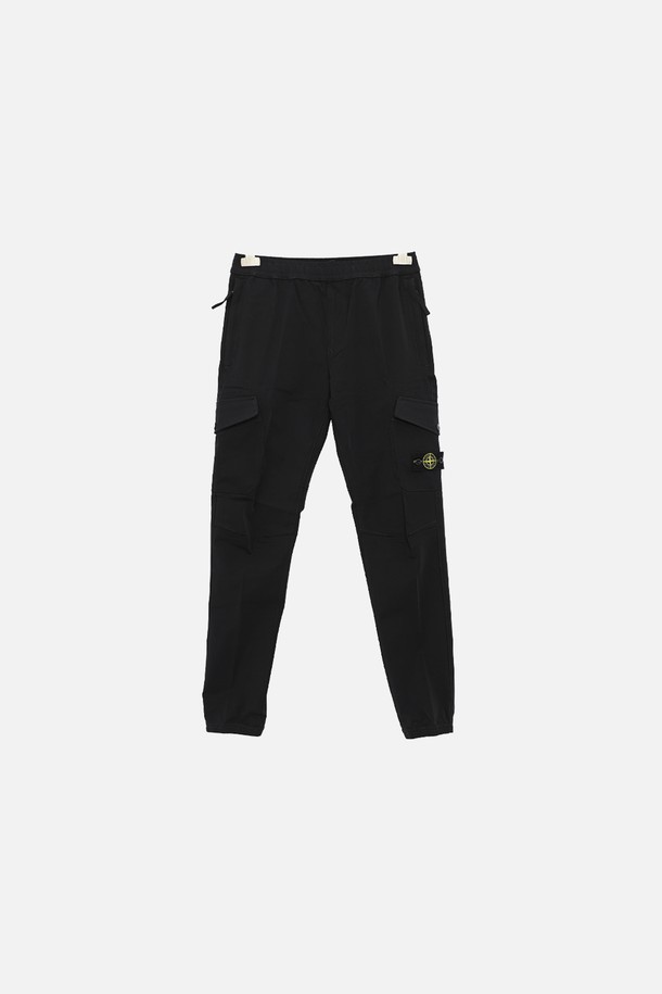 STONE ISLAND - 키즈하의 - 스톤아일랜드키즈 와펜 밴팅 조거 남아 카고 팬츠 751630612 V0029/8A