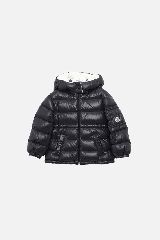 MONCLER - 의류 - 몽클키즈 패치로고 마이어 후드 패딩 베이비 자켓 1A00022 68950 742 MAIRE