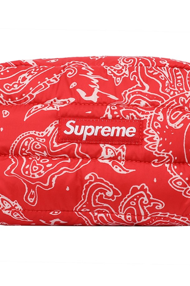 SUPREME - 클러치/파우치 - 슈프림 FW22B19 RED PSLY 퍼퍼 파우치