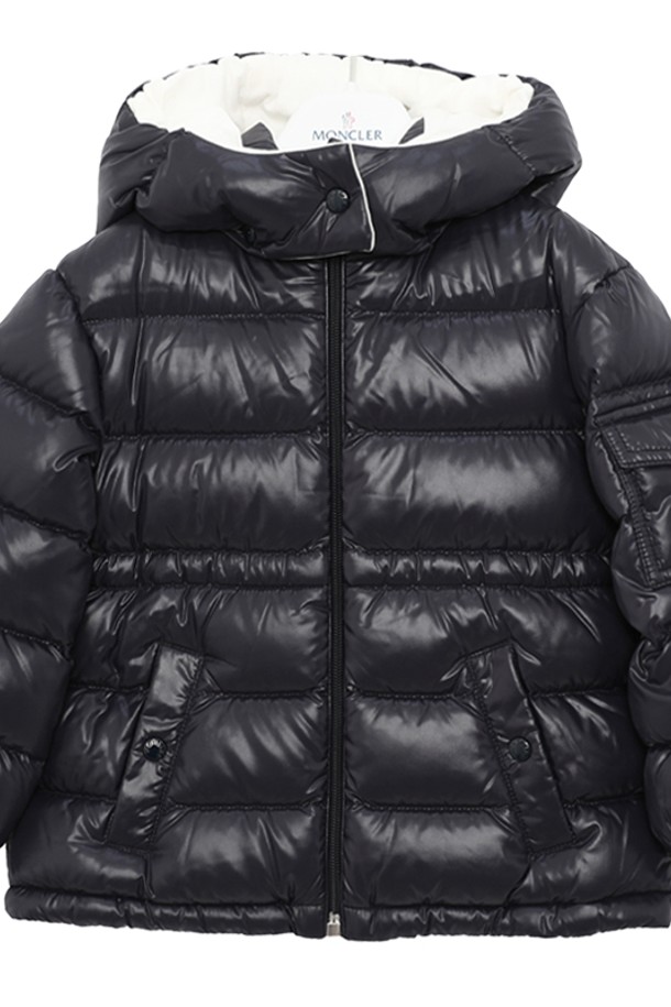 MONCLER - 의류 - 몽클키즈 패치로고 마이어 후드 패딩 베이비 자켓 1A00022 68950 742 MAIRE