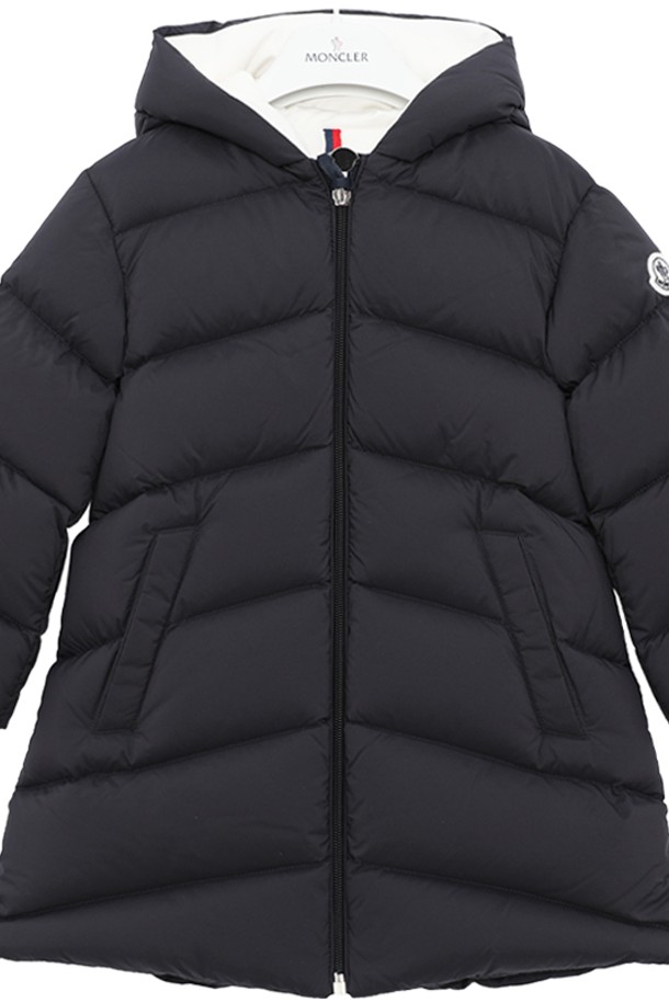 MONCLER - 의류 - 몽클키즈 패치로고 페샤 후드 롱패딩 베이비 자켓 1C00007 53333 778 PESHA