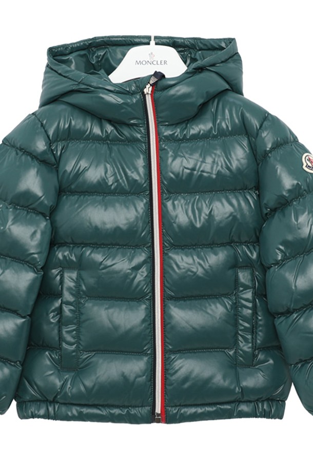 MONCLER - 의류 - 몽클키즈 뉴 오베르토 패치로고 후드 패딩 베이비 자켓 1A00032 68950 872 NEW AUBERT